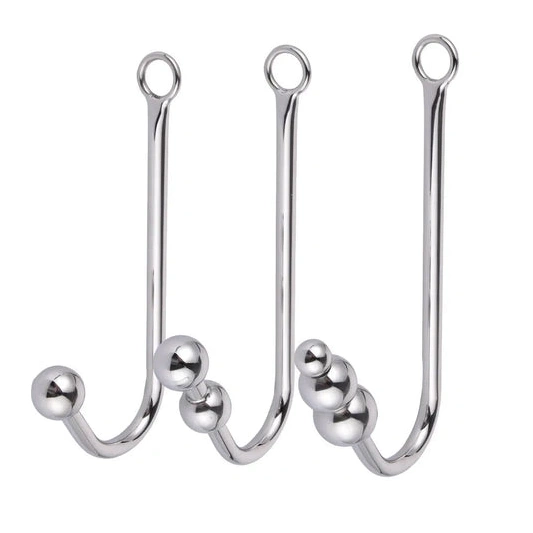 Hook Cuffs and Elegant Anal with 5334 Collar Beaded 0405